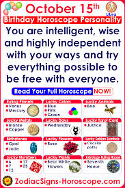 October 15 Zodiac Horoscope Birthday Personality Birthday Personality Birthday Horoscope Zodiac