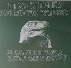 Wich Witch Would Watch Which Watch Click The Link To View Full Image And Description Funny Pictures Funny Everything Funny