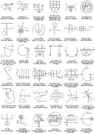 Symbols And Sigles Magic Symbols Demonology Symbols And Meanings