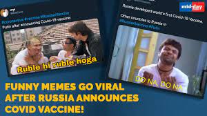 4 vaccines approved for use in india. Funny Memes Go Viral After Russia Announces Covid Vaccine Youtube