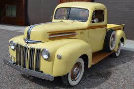 Image result for Chrome Yellow 1946 Truck