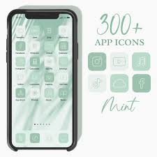 Want to discover art related to green_aesthetic? 300 Mint App Icons Ios 14 Soft Green Icons Green Aesthetic Etsy
