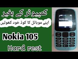 We work with your phone manufacturer or network to generate unlock code. Nokia 105 Reset Code 10 2021