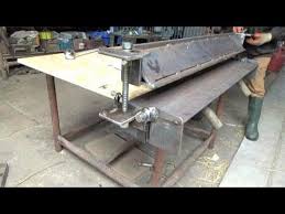 Homemade Chunky Sheet Metal Folder A Bender Brake For Weldmesh And Other Flat Things Youtube Sheet Metal Metal Bending Tools Sheet Metal Bender