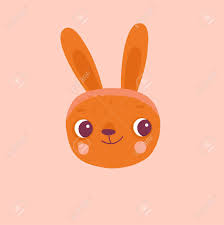 ★ dessin pour enfants est un canal youtube pour. Illustration De Dessin Anime De Vecteur Dans Un Style Enfantin Simple Avec Lapin Modele D Impression Chambre D Enfant Element De Conception Pour Carte De Voeux Ou Papeterie Pour Enfants Et Enfants