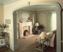 Interiors Columns And Arches Archways In Homes Interior Columns Basement Remodeling