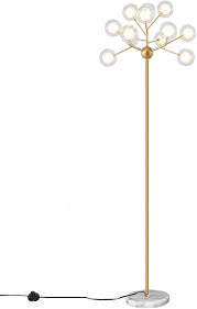 Chandeliers make a dramatic visual impact and are a great way to set the tone for a room's decor. Dellemade Td00913 Sputnik Chandelier Floor Lamp With Glass Globe Shade On Off Switch In Line G4 Bulbs Included Amazon Com