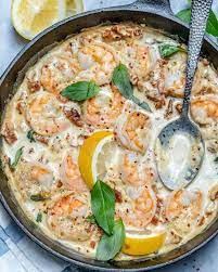 Creamy Garlic Tuscan Shrimp Recipe Recipe In 2020 Healthy Fitness Meals Shrimp Recipes For Dinner Shrimp Recipes Easy