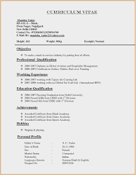 Curriculum vitaes (cv) are extensive summaries of one's skills and experiences. Resume Format Normal Format Normal Resume Job Resume Format Resume Format Download Resume Format For Freshers