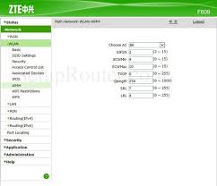 Perhaps your router's default password is different than what we have listed here. Zte F609 Screenshots