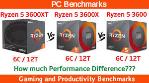 Amd ryzen 5 3600 cpu review & benchmarks: Ryzen 5 3600 Xt Vs 3600x Vs 3600 Benchmarks Youtube