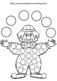 Colorie son nez et ses joues en rouge. Coloriage Clown A Gommettes Le Jongleur Jpg Fichiers Partages Acrobat Com Molde De Palhaco Desenhos De Caminhoes Dia Do Circo