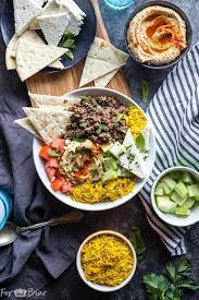 Jul 12, 2018 · spiced middle eastern lamb patties with pita and yogurt whether you spell it kefta or köfte or kufte or some other variation, you can find versions of these lamb or beef meatballs throughout the. Mediterranean Lamb Bowls Fox And Briar