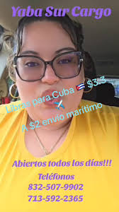 YABA sur cargo envíos a Cuba 🇨🇺 y Venezuela 🇻🇪
