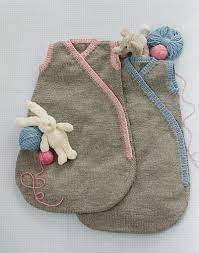 The wide open bottom allows for easy diaper changes and plenty of baby kicks, while still keeping baby's legs warm. Baby Cocoon Snuggly Sleep Sack Wrap Knitting Patterns In The Loop Knitting