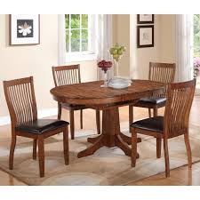 Lumisol 5 piece round dining table set, 1 kitchen table with marble veneer top and 4 chair for kitchen room (white) 4.5 out of 5 stars. Winners Only Broadway 5 Piece Round Table Dining Set With Butterfly Leaf Crowley Furniture Mattress Dining 5 Piece Sets
