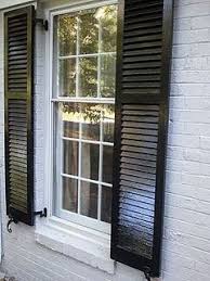 Order online for delivery or click & collect at your nearest bunnings. High Gloss Shutter Looks Just Like My Childhood Home Shutters Exterior Black Shutters House Exterior