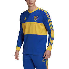 The famous yellow sash is the star of the show as adidas remix classic boca juniors style in this home jersey. Adidas Boca Juniors L S Retro Jersey Power Blue Soccerpro