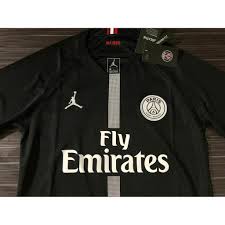 Foi então que comecei importar produtos de qualidade, diretos da fábrica. Camisa Paris Saint Germain Jordan Preta 18 19 Tamanho Xl 2xl Shopee Brasil