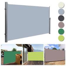 Wenko sichtschutz windschutz lärmschutz schutzmatte mauer für balkon u. Markise Sichtschutz Windschutz Seitenmarkise Markisenstoff Seitenrollo Terrasse Windschutz Terrasse Windschutz Balkon Windschutz