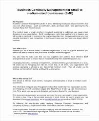 Continuity Of Operations Plan Template Lovely Business Continuity Plan 9 Free Pdf Word D In 2020 Business Continuity Planning Business Continuity Business Plan Example