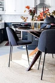 Ceres Flint Gray And Black Dining Chair Dining Chairs Black Dining Chairs Dining Room Inspiration