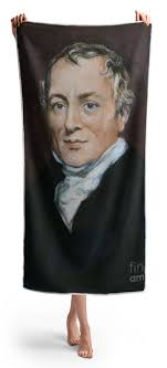 David Ricardo (1772-1823) #1 Bath Towel by Granger