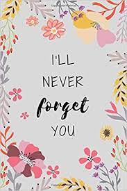It is more common in the negative. I Ll Never Forget You 6x9 Internet Password Logbook Large Print With Bella Lucy Amazon De Bucher