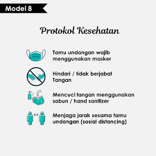 Masih banyak peserta sholat yang tidak menggunakan masker dan. Tambahan Protokol Covid 19 Kesehatan Himbauan Undangan Digital Pernikahan Shopee Indonesia