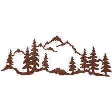 Simple Metal Tree Wall Art Steel Wall Art Art