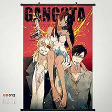 Amazon.com: Home Decor Anime Gangsta Worick Nicolas Alex Wall Scroll Poster  Fabric Painting 23.635.4 inch b2 12: Posters & Prints
