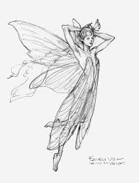 The Fairy Sketch Books Of Iain Mccaig Endicott Studio For Mythic Arts Art Fairy Drawings Fairy Sketch