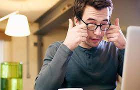 How To Protect Your Eyes When You Are In Front Of The Pc All Day 4 7 94 10 Votes If For Your Work Computer Vision Syndrome Computer Glasses Vision Problems
