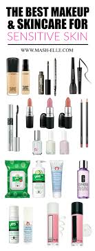 A Complete List Of The Best Makeup And Skincare For Sensitive Skin You Ll Want To Bookmark This One Best Makeup Products Sensitive Skin Makeup