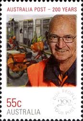Stamp: Australia Post 200 Years