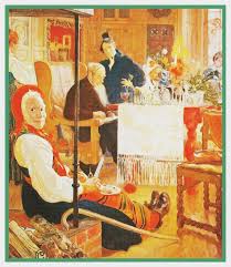 Maybe you would like to learn more about one of these? Scandinavian Carl Larsson Lillanna Crocus Counted Cross Stitch Chart Pattern