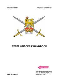Staff Officers Hand Book D2nv7wvo99nk
