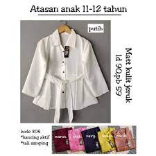 Altantuya shariibuu juga bekerja dengan beberapa agensi pelancongan dan sebagai model sambilan. Atasan Anak Usia 11 12 Tahun Ll Baju Anak Perempuan Ll Atasan Trendy Kekinian Ll Modis Shopee Indonesia