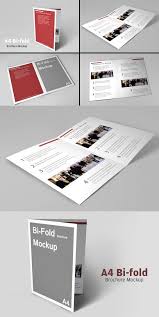 A4 Bifold Brochure Mockup In 2020 Brochures Mockups Mockup Print Templates