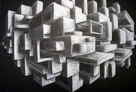 My College Class Is Turning Me Into Such A Smartass The Assignment Was Draw A Series Of Boxes Above At And B Perspective Art Intro To Art Point Perspective