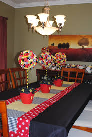 Pin By Melissa Amos On Mickey Mouse Party Mickey Mouse Table Decorations Mickey Mouse Decorations Decor