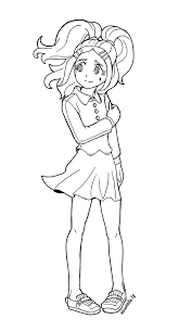 Dusk Lol Surprise Doll Coloring Page By Https Www Deviantart Com Hinoraito On Deviantart Coloring Pages Lol Color