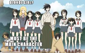 But to call main character syndrome a recent trend would erase years of meme history and centuries of narcissism in our culture. Sayonara Kaere Senpai Spot The Main Character Anime Spot The Main Character Japanese Horror