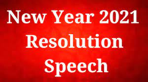 New Year 2022 Speech In English New Year Resolution Speech 2021 New Year Essay In English Motivational Speech For Kids Few Lines Youtube