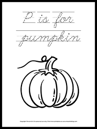 (step 3) draw a line at the top for the top of. Free Letter P Is For Pumpkin In Cursive Coloring Page The Art Kit