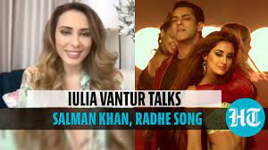 The actress returned to romania last. Iulia Vantur On Salman Khan He Is Inspiring As A Person Fun To Work With Youtube