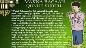 Doa qunut subuh lengkap untuk imam dan sholat sendirian image information: Qunut Subuh Cyber Dakwah