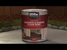 How To Apply Behr Premium 1 Part Epoxy Concrete Garage Floor Paint Garage Floor Paint Garage Floor Concrete Epoxy