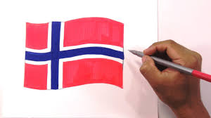Bandera is the county seat of bandera county, texas, united states, in the texas hill country, which is part of the edwards plateau. Dibuja Facilmente La Bandera De Noruega Enkelt Tegne Det Norske Flagget Youtube