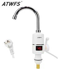 Over time, a tankless water heater can accumulate minerals that can build up on and erode the walls inside your tank's heating chamber. Atwfs Kitchen Tankless Faucet Water Heater Electric Instant Hot Water Tap Fast Heater Sink 3000w Heaters Temperature Display C Aliexpress Product In 2019